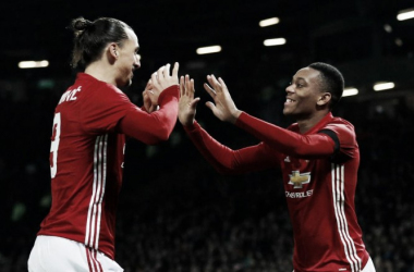 Ibrahimovic: &quot;Martial es un profesional, no hace falta animarle&quot;