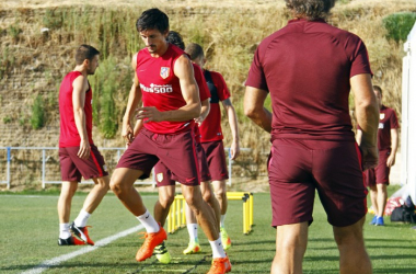 Oblak, Savic y Koke vuelven al trabajo con el Atlético