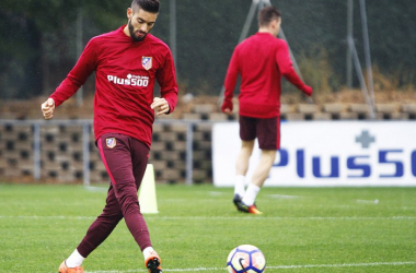 Carrasco y Gameiro ya entrenan con el grupo