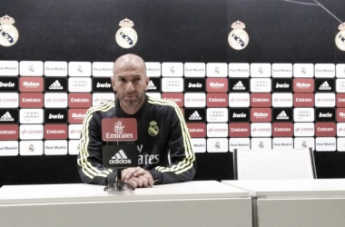 Zidane: "Queremos el apoyo de la afición, vamos a dar todo por ellos"