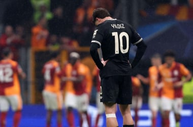 Kenan Yildiz dopo il 5° gol degli avversari 