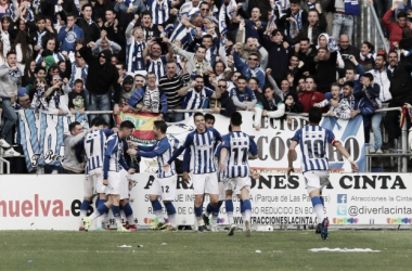 Ruben Mesa puso la bota, Huelva el gol