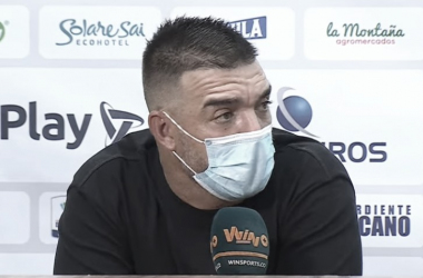 Martín Cardetti: "Para mí fue gol supongo que para el árbitro no lo fue y por eso no lo cobró"