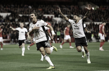 Celebración de un gol por parte del Fulham / Foto: @FulhamFC
