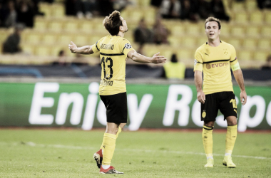 Raphael Guerreiro brilha, Borussia Dortmund bate Mônaco e termina na liderança do Grupo A