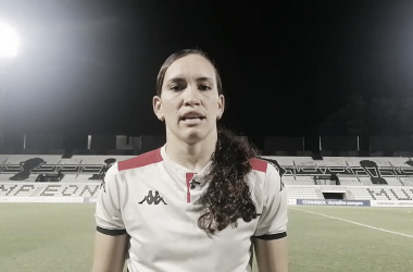 Katherine Tapia: “Enfocadas en lo que viene, el
objetivo de la Copa Libertadores”.