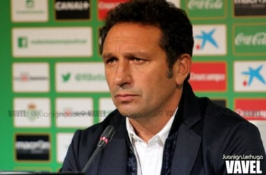 El entrenador rival: Eusebio Sacristán