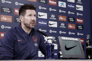 Simeone: "Yo creo que todos los partidos tienen su complejidad"