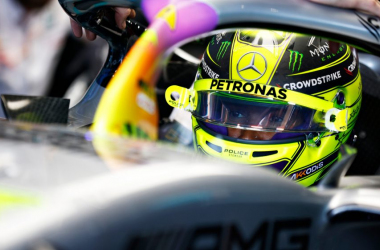 Lewis Hamilton en el GP Miami. Vía: motorsport.es