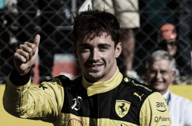 Leclerc hace la pole en la casa de Ferrari