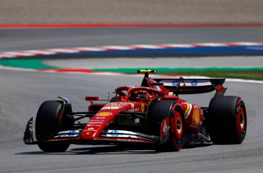 Sainz campeona la FP3 del GP de Barcelona