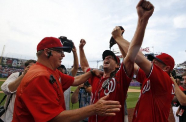 Washington&#039;s Max Scherzer Loses Perfect Game in Ninth with HBP, Finishes with No-Hitter