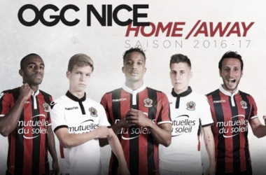 OGC Nice apresenta seus novos uniformes para a temporada 2016/17