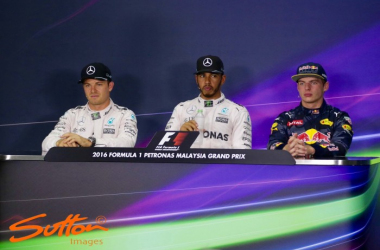 Malaysian GP: Serene Hamilton on pole from ragged Rosberg