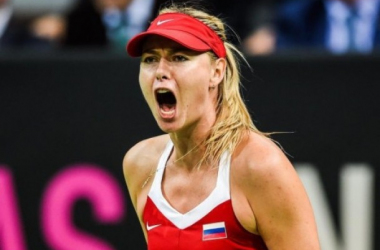 Fed Cup Final: Maria Sharapova Victory Draws Russia Even with Czech Republic 1-1