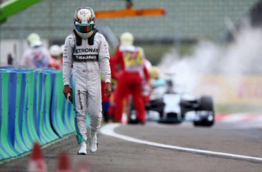 Hungaroring: pole Rosberg, Hamilton in fiamme