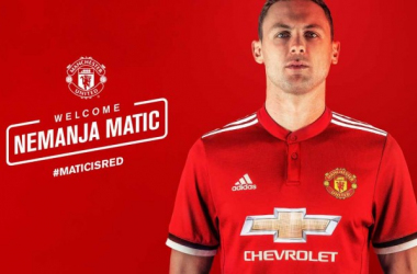 Man United confirm £40m signing of midfielder Nemanja Matić