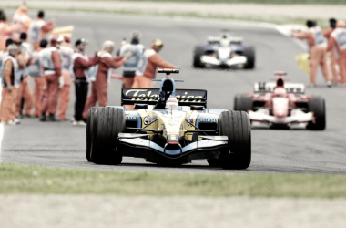 Renault recuerda la victoria de 2005 en Francia con Alonso al volante
