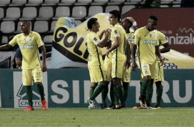 Once Caldas no levanta y sucumbe contra Atlético Nacional