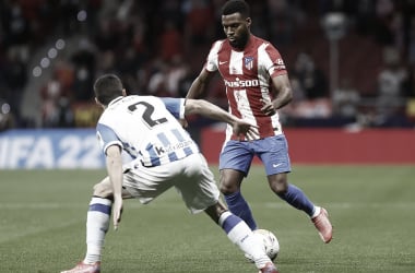 Otra baja más para Simeone: Lemar se ha lesionado en el muslo dercho