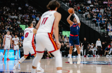 Chris Paul &#x27;The Point God&#x27; en un partido esta temporada con los Clippers | Fuente: Los Angeles Clippers