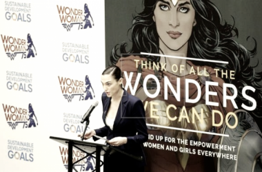 Retiran el título de embajadora en la ONU a Wonder Woman