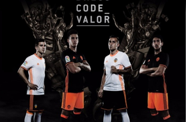 El Valencia C.F. presenta sus equipaciones 2016/17
