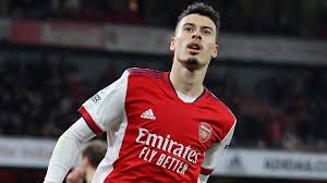 Arsenal forward Gabriel Martinelli put in a man of the match performance v West Ham on Wednesday.