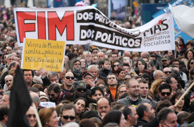 Avance izquierdista antitroika en Portugal