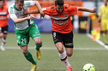 Lorient piège Saint-Etienne
