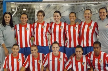 Las chicas del Atlético solidarias con Dani