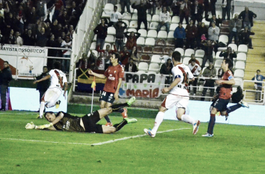 El Rayo paga caro dos despistes a balón parado