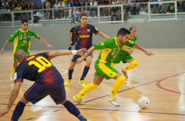 F.C. Barcelona Alusport doblega con muchos apuros al Colegios Arenas Gáldar