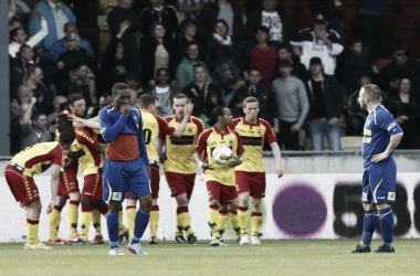 El Go Ahead Eagles golea y pone medio pie en la Eredivisie