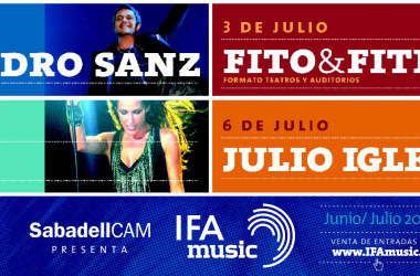 IFA Music arranca este sábado con la actuación de Alejandro Sanz