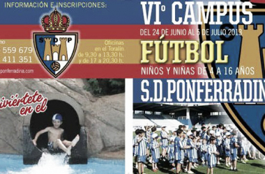 Nueva edición del Campus de Fútbol de la SD Ponferradina