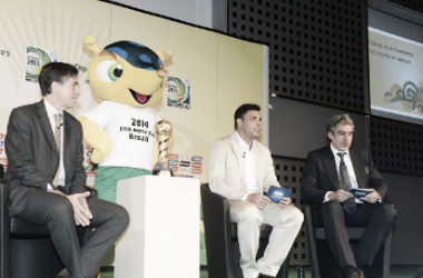 La Ciudad del Fútbol acoge la presentación del &quot;Festival de los Campeones&quot; de Brasil 2013