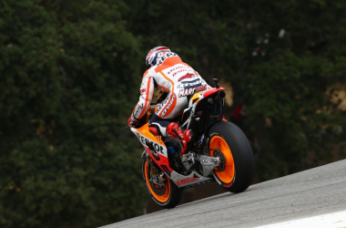 Márquez toma el mando en Laguna Seca