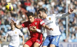 Un impreciso Sevilla cae derrotado en Zaragoza