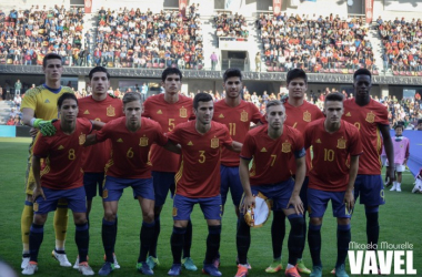 La selección española vuelve al Salto del Caballo