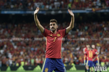 David Villa asegura &quot;competir y entrenar al máximo&quot; para estar en el Mundial de Rusia