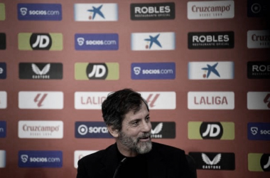 Quique Sánchez Flores: "Queremos que el Sevilla sea un equipo que compita" 