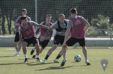 Penúltimo entrenamiento de la semana