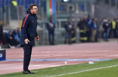 Roma-Qarabag 1-0, Di Francesco: "Grande impresa, la qualificazione è merito di tutta la squadra"