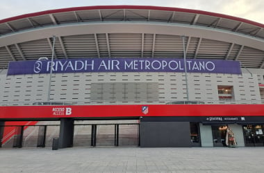 El Atlético da la bienvenida al Riyadh Air Metropolitano