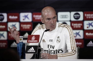 Zidane: "Son nueve victorias en nueve partidos. No se puede pedir más"