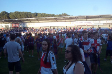 La SD Huesca cumple y logra el ansiado ascenso