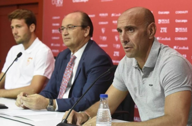 Jose Castro  y Monchi hablan sobre el futuro del Sevilla FC