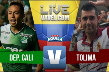 Cali vs Tolima en vivo y directo online por la Liga Águila 2017 (1-2)