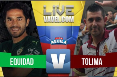 Equidad vs Tolima en vivo y en directo online - Liga Águila II